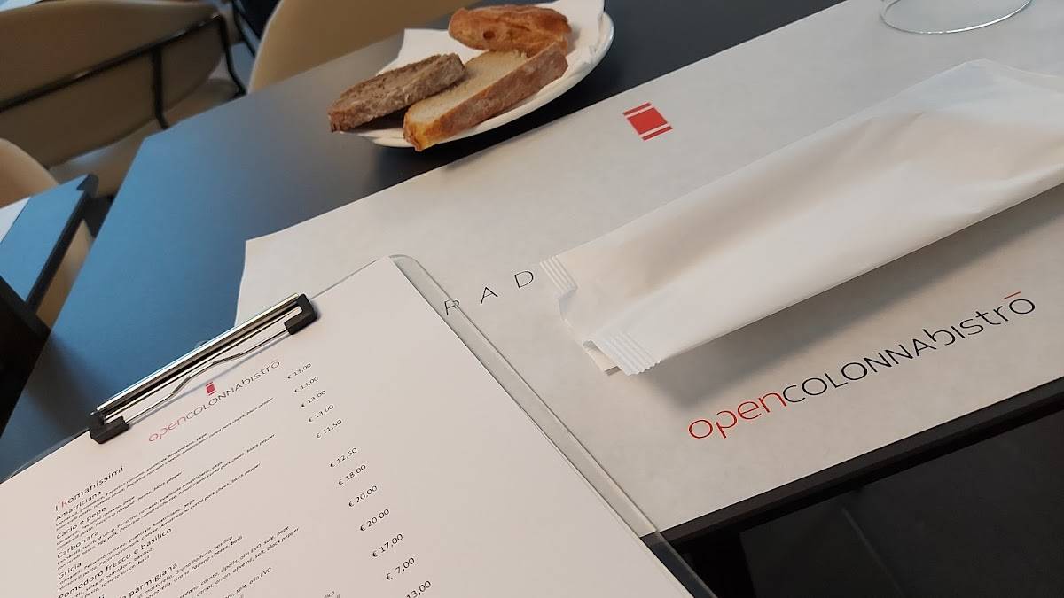 Menu di Open Colonna Bistrò 