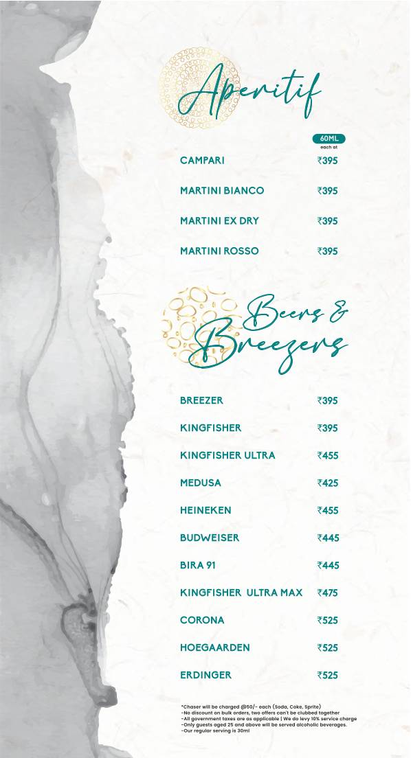 Open House Cafe menu