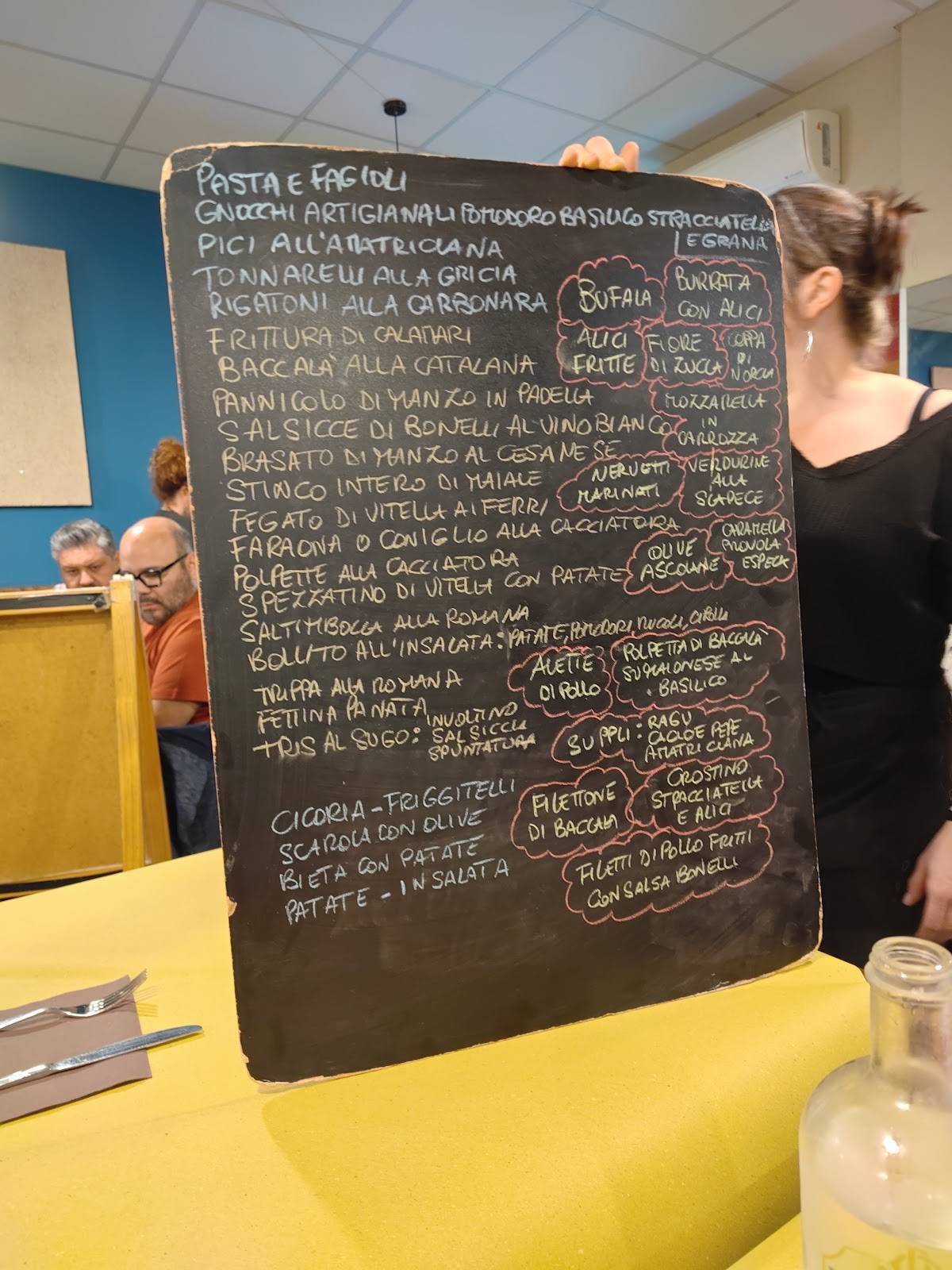 Menu di Osteria Bonelli 