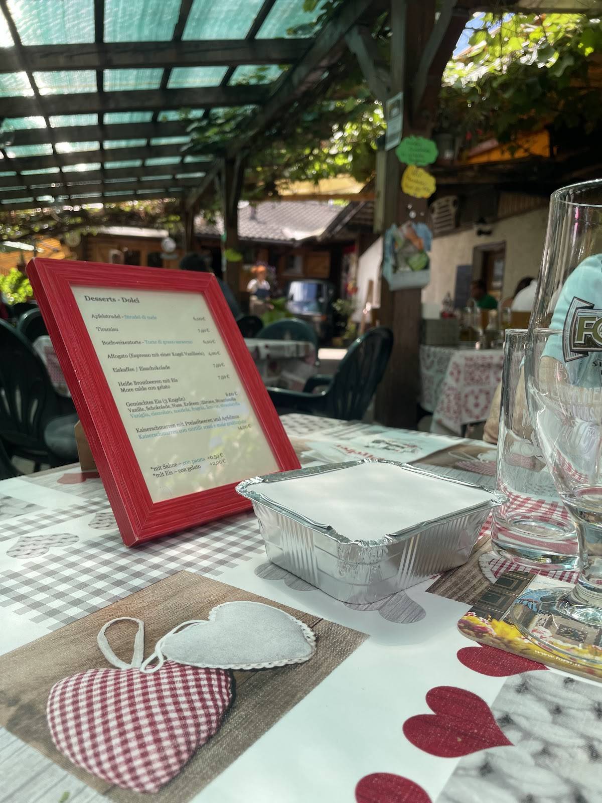 Menu di PIRCHER 