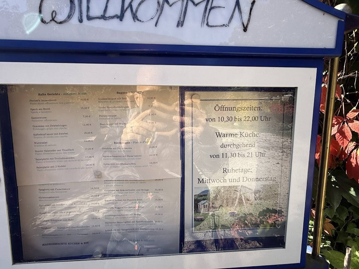 Menu di PIRCHER 