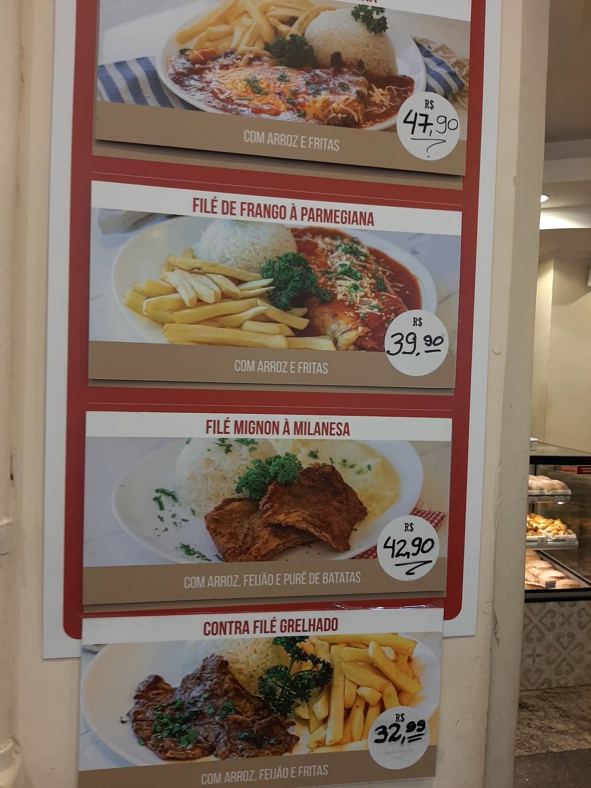 Panificadora Confeitaria Covadonga cardápio