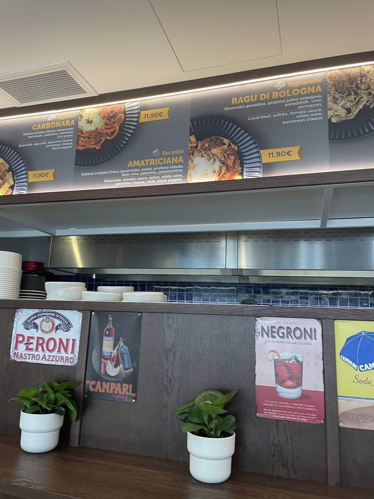 Menu di Pasta bar Vito Maccheroni 