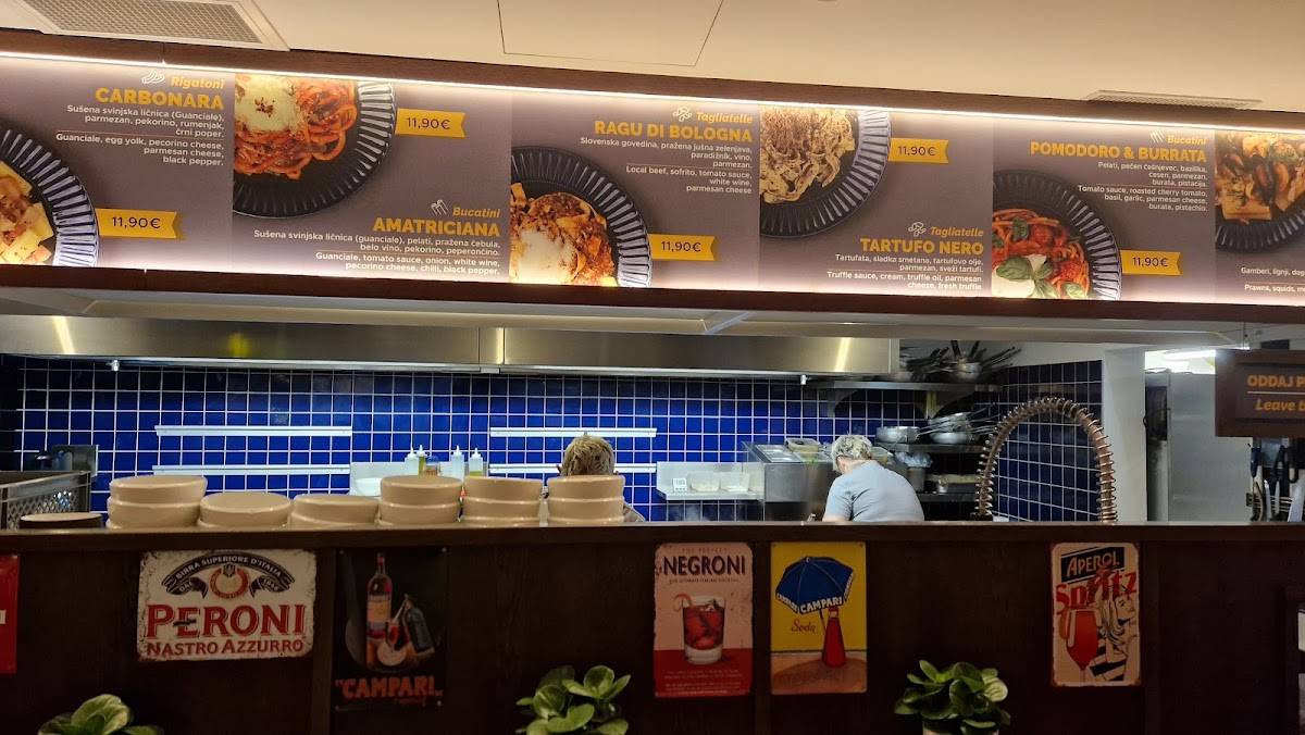 Menu di Pasta bar Vito Maccheroni 