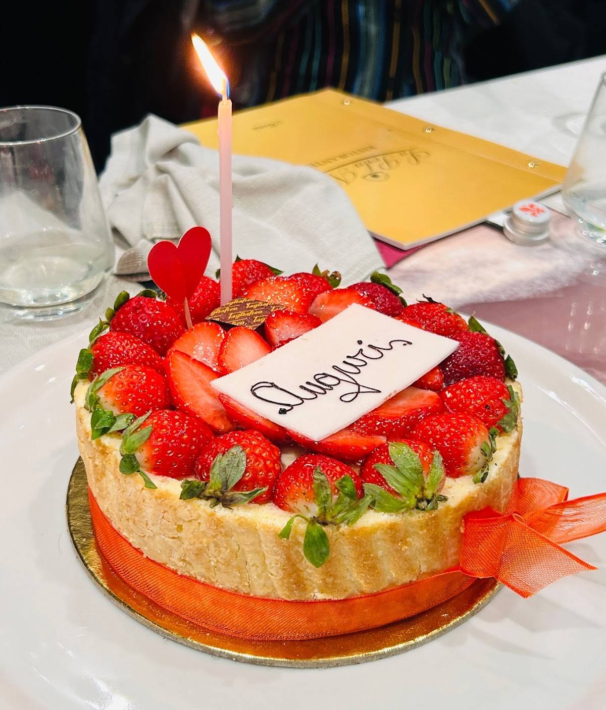 Menu di Pasticceria Tagliafico 