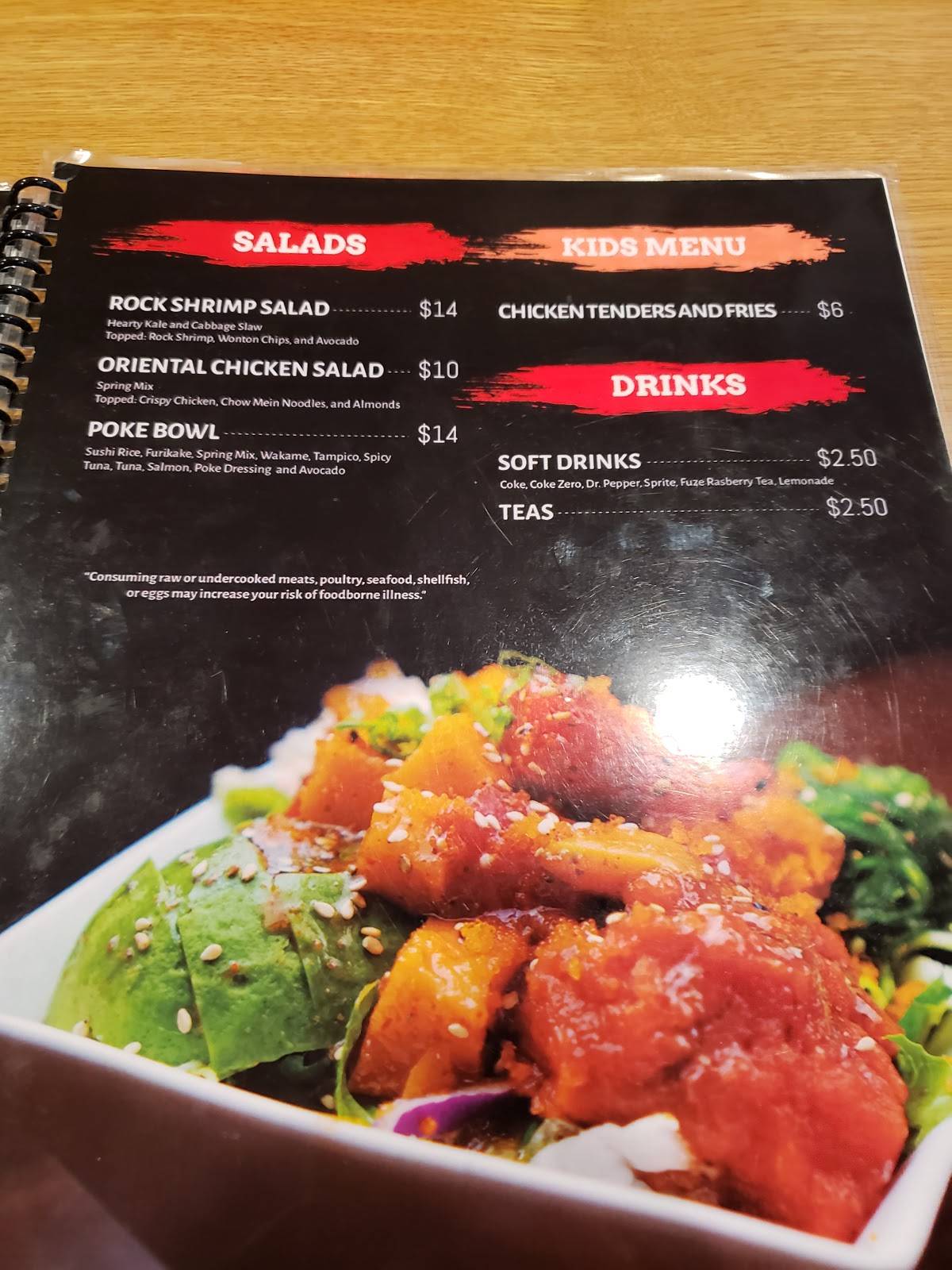 Menu at Patio Susheria Bar & Grill Yuma, Yuma