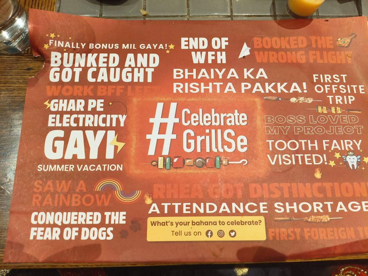 Barbeque Nation menu