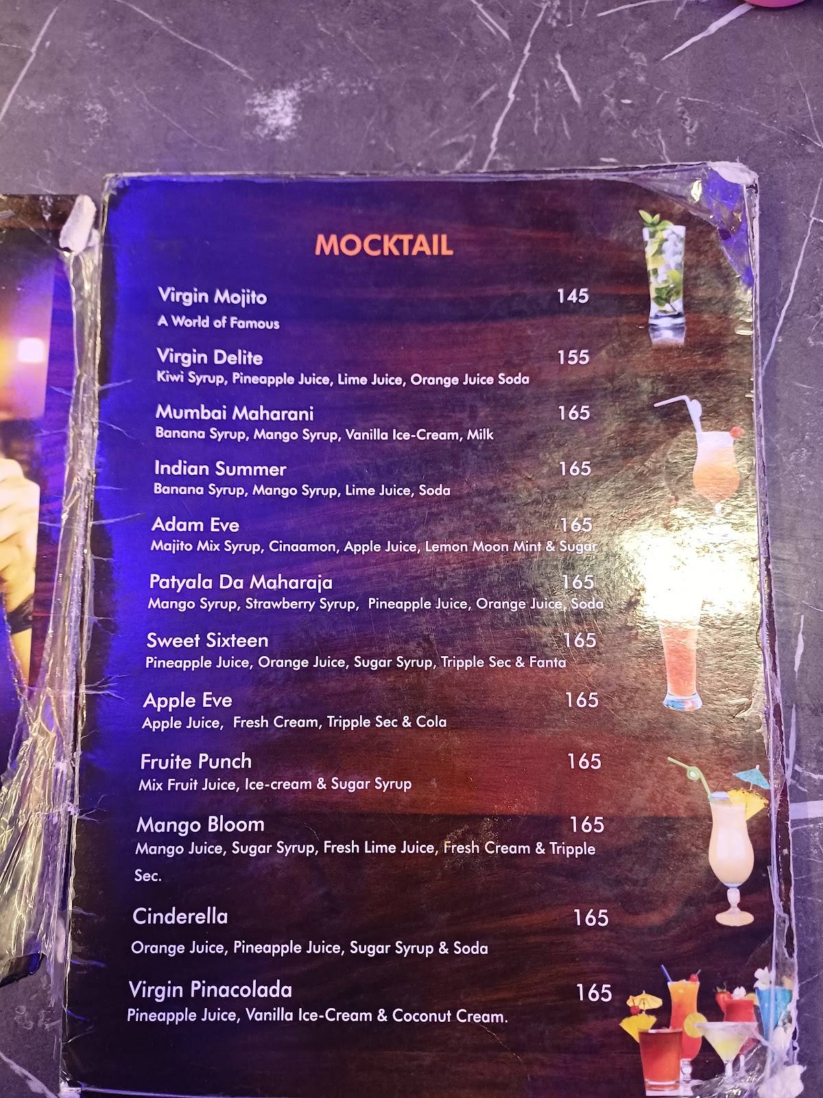 The Biryani Mall menu