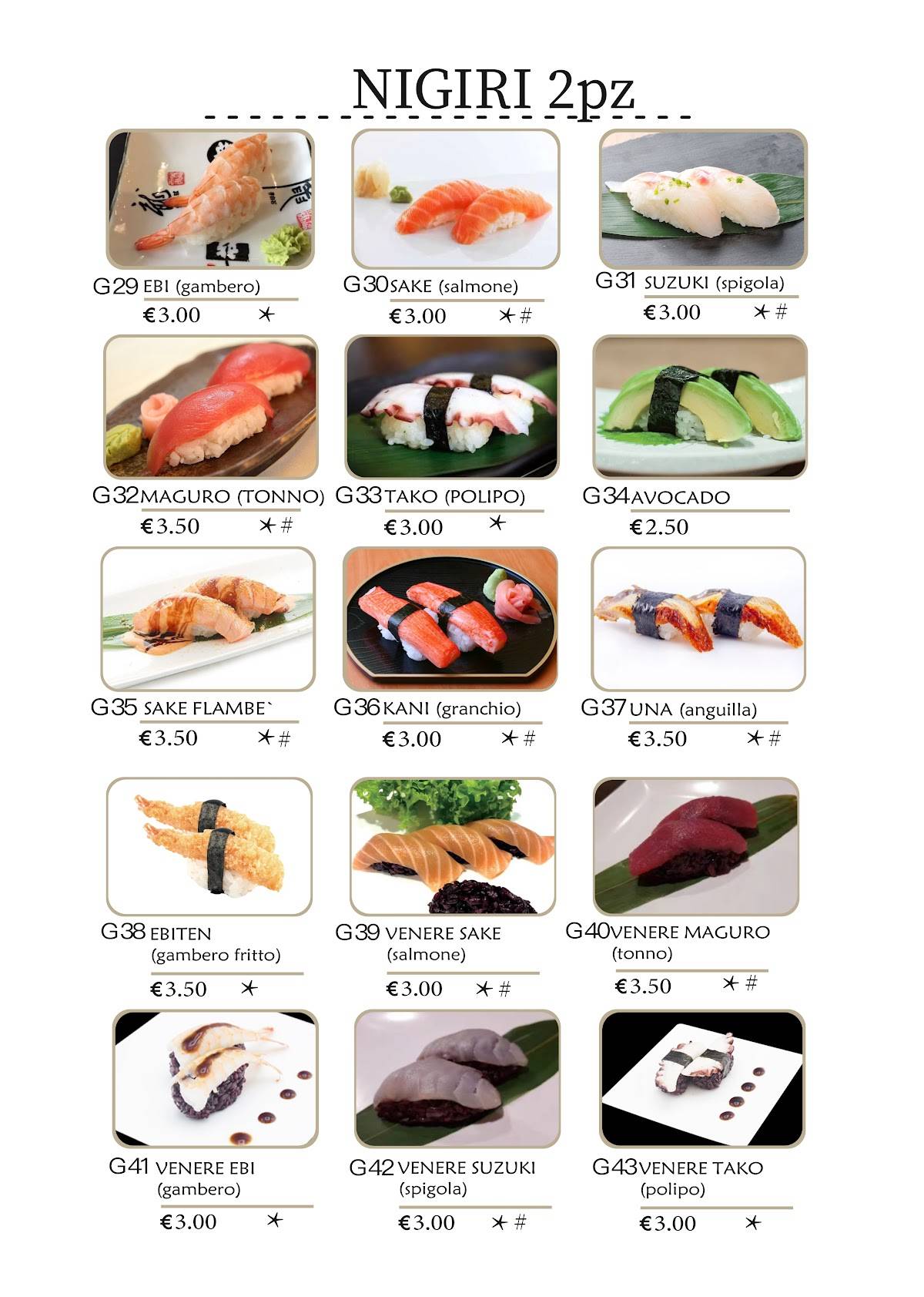 Menu di Pechino 