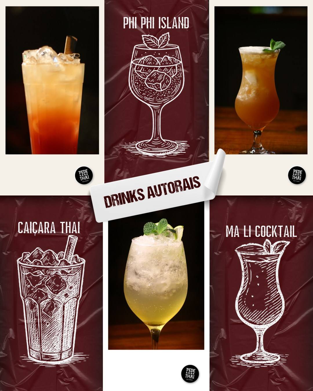 Pede Thai Restobar cardápio