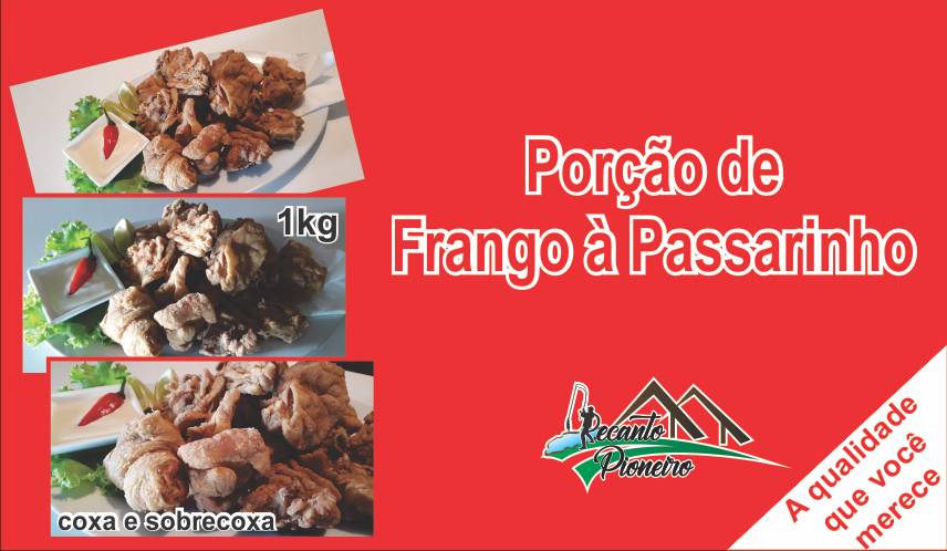 Pesqueiro Pioneiro, Caarapó-MS cardápio