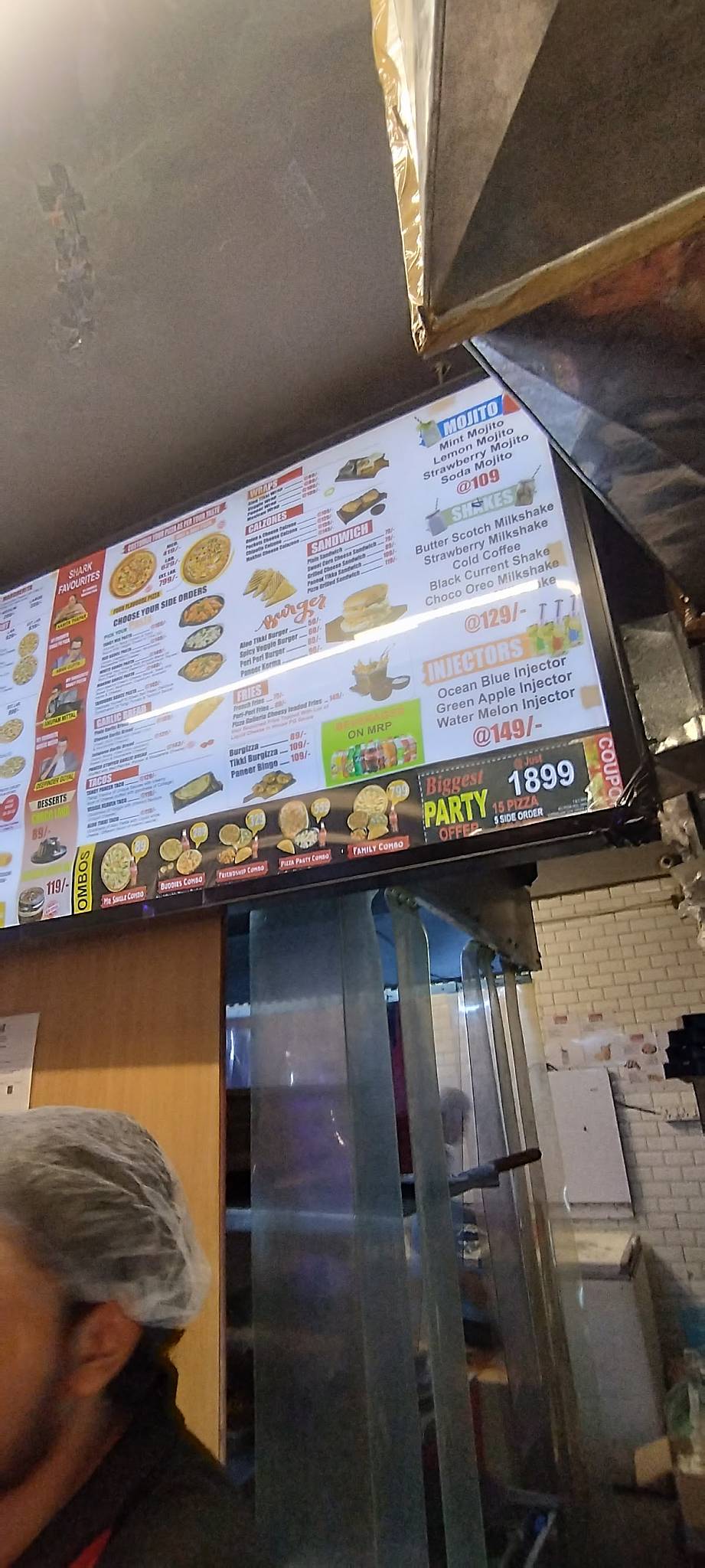 Pizza Galleria Patel Nagar menu