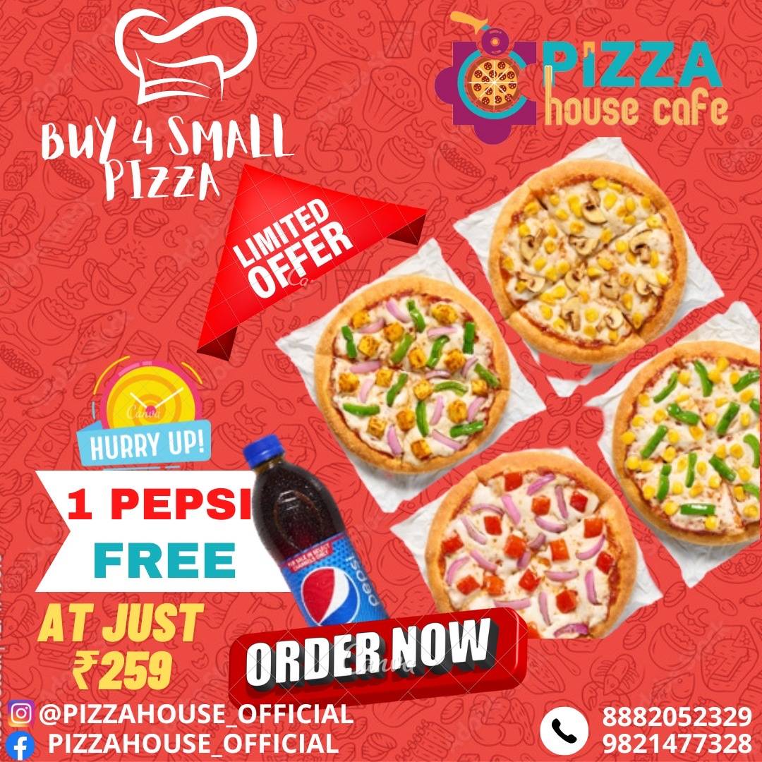 Menu at Pizza House Cafe, Noida