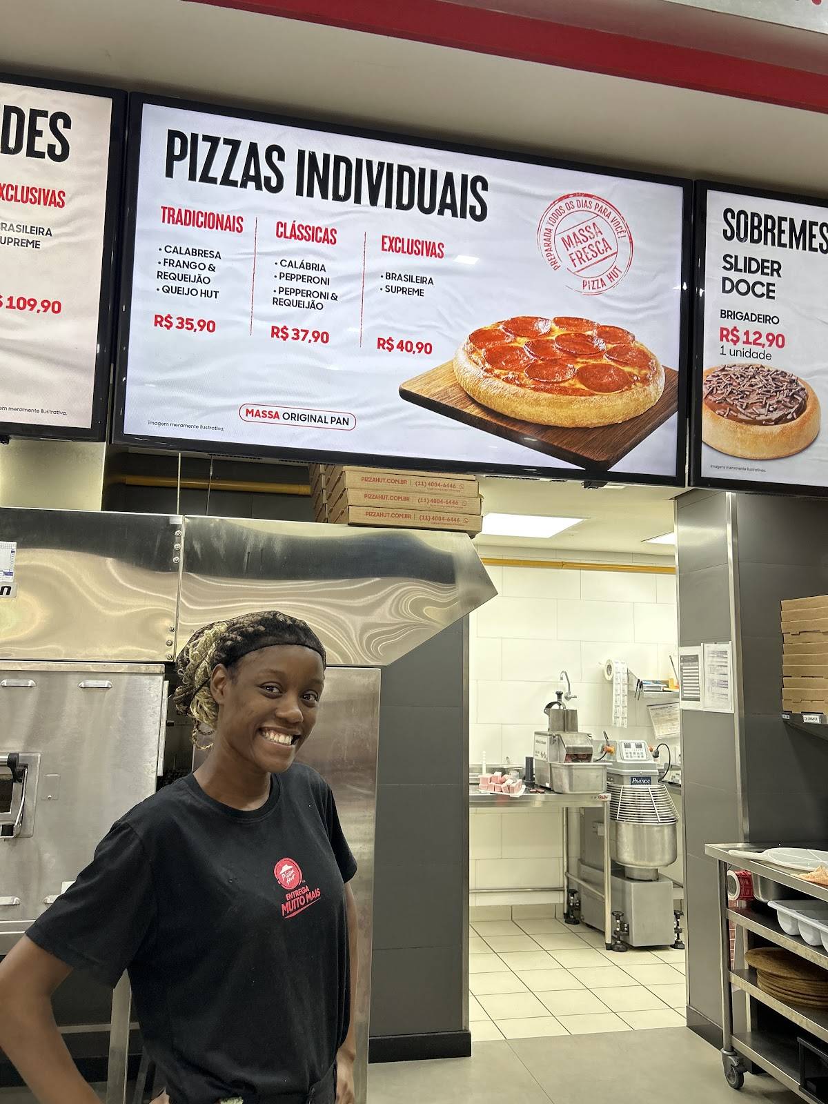 Pizza Hut - Rede Frango Assado cardápio