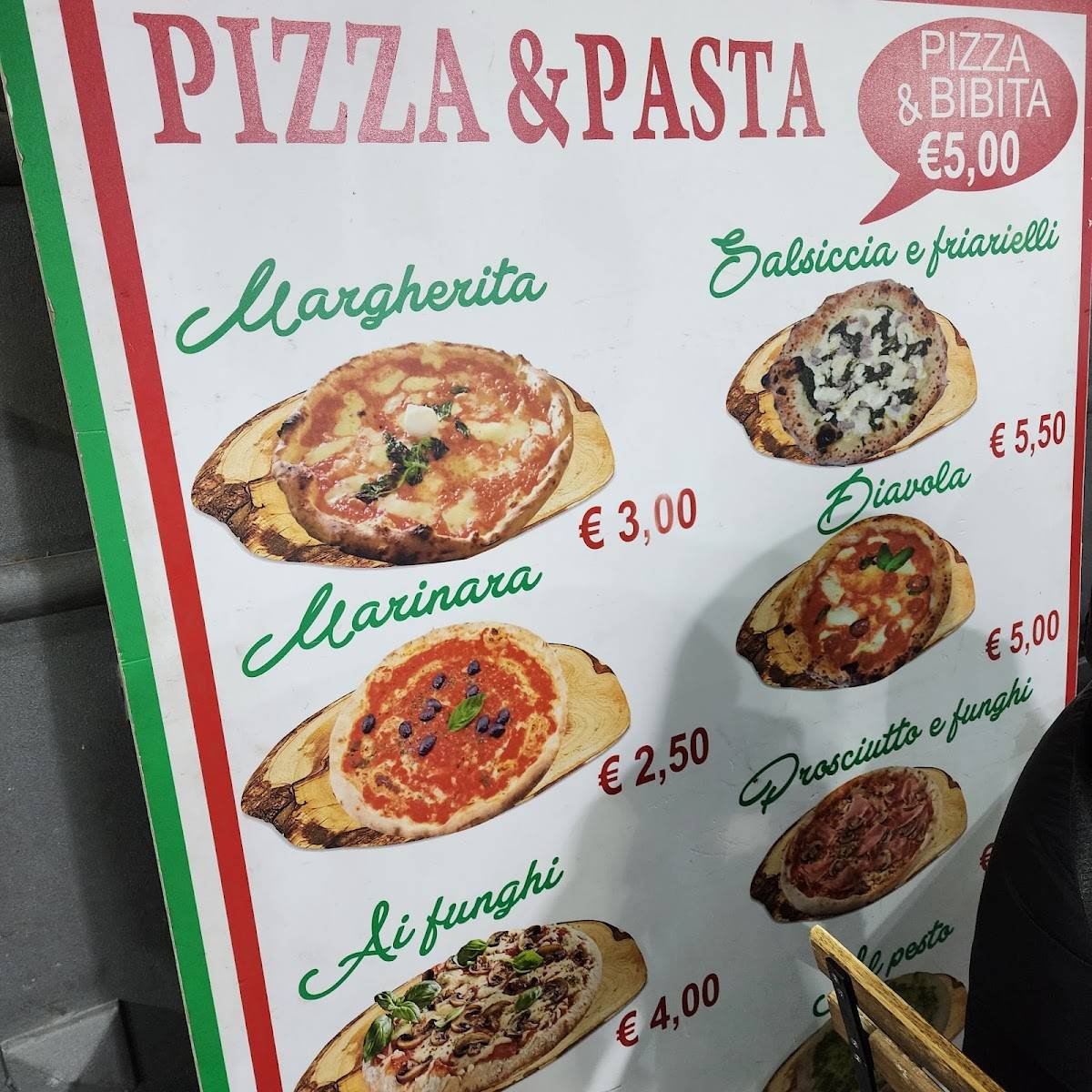 Menu di Pizza & Pasta CUCINA NAPOLETANA 