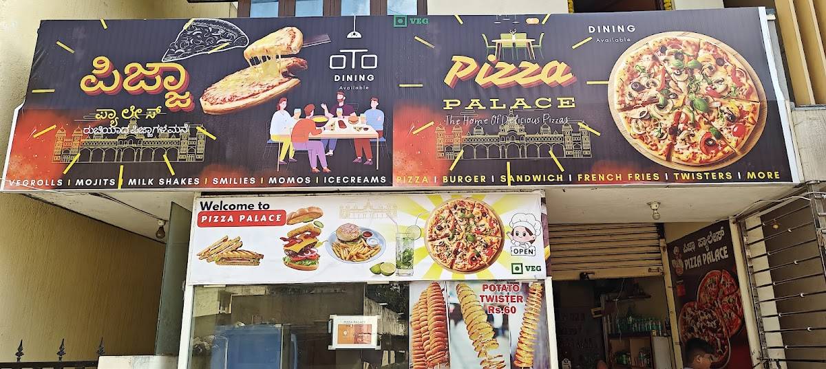 Pizza palace menu