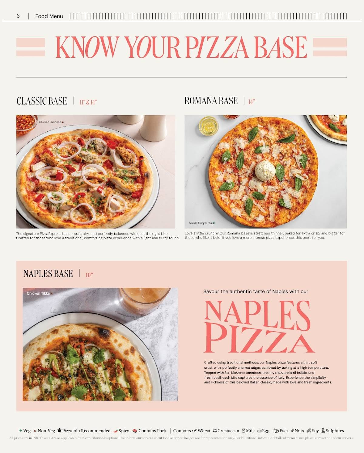 PizzaExpress Indiranagar menu