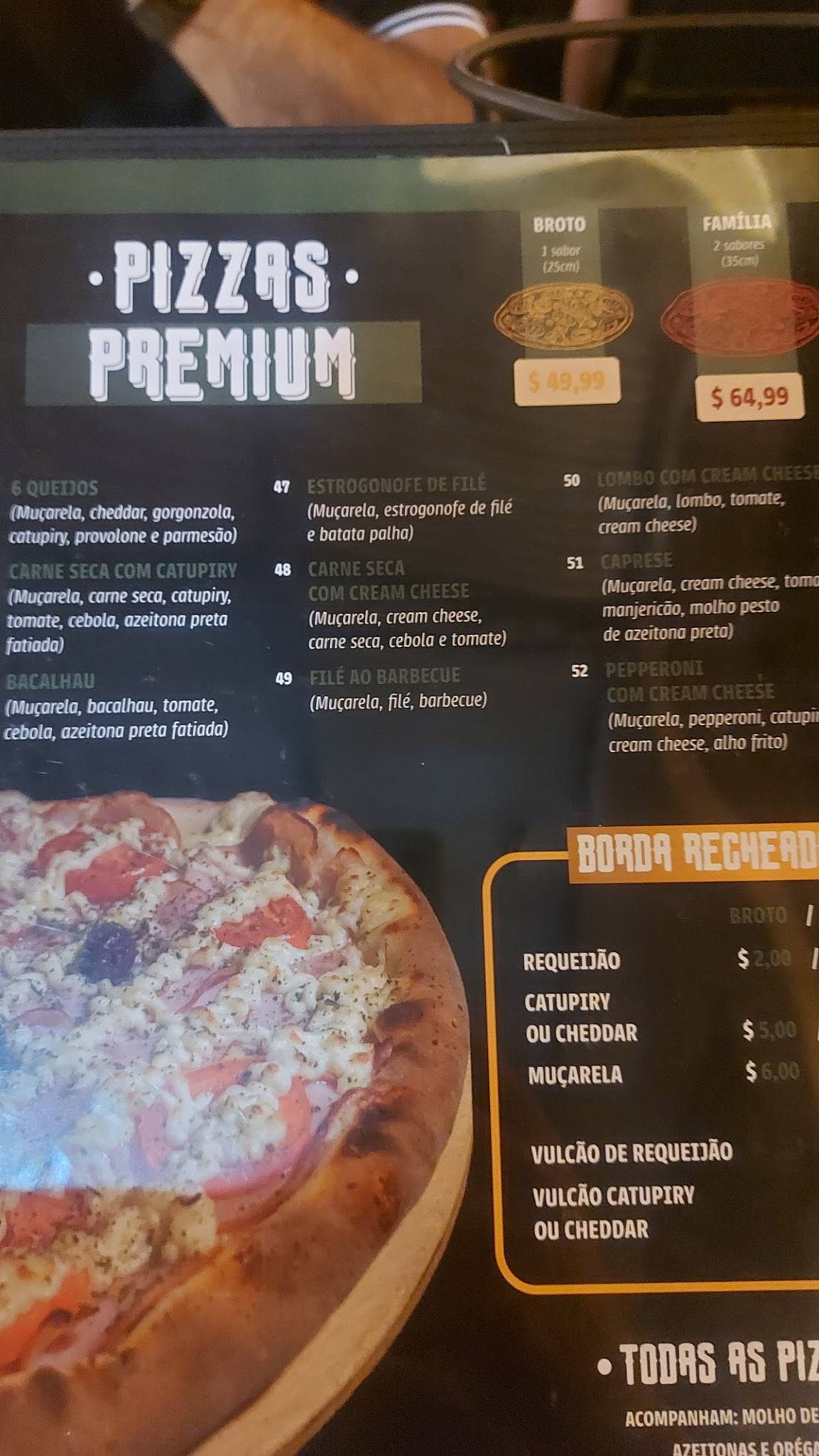 Pizzaria Du Bono cardápio