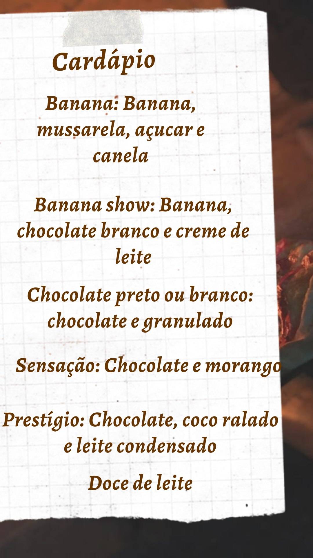 Pizzaria Forninho cardápio