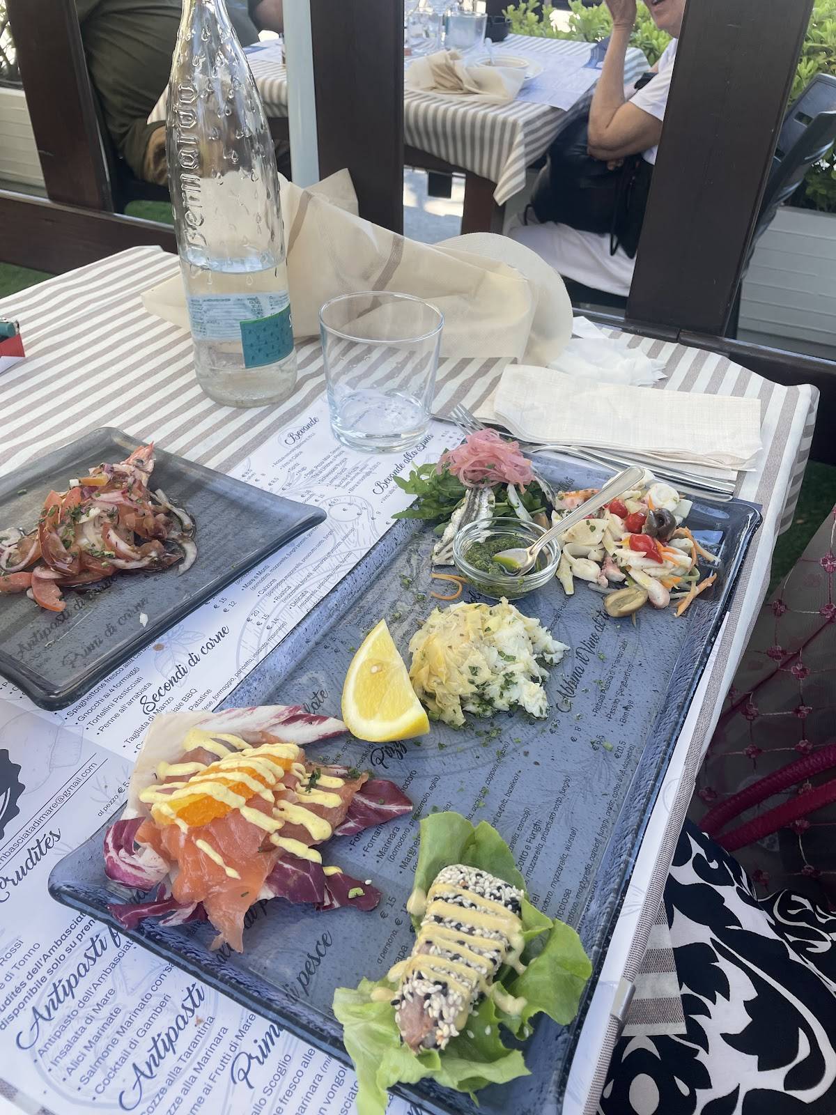 Menu di Ambasciata di Mare 