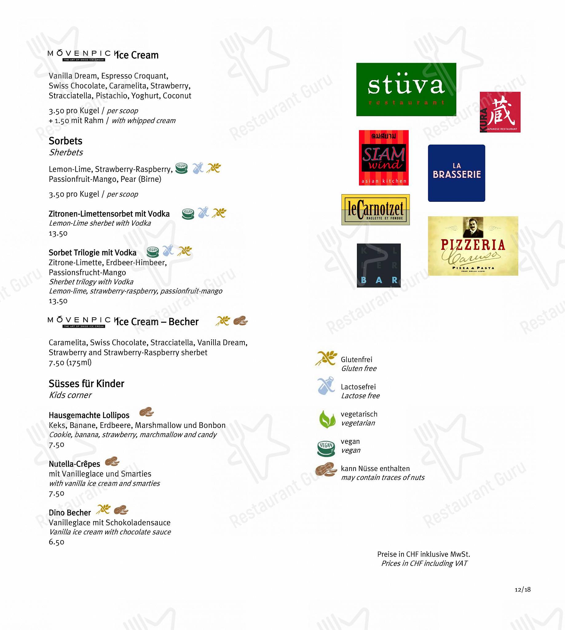 Group Booking Menu per CARUSO – Pizza & Pasta in San Maurizio