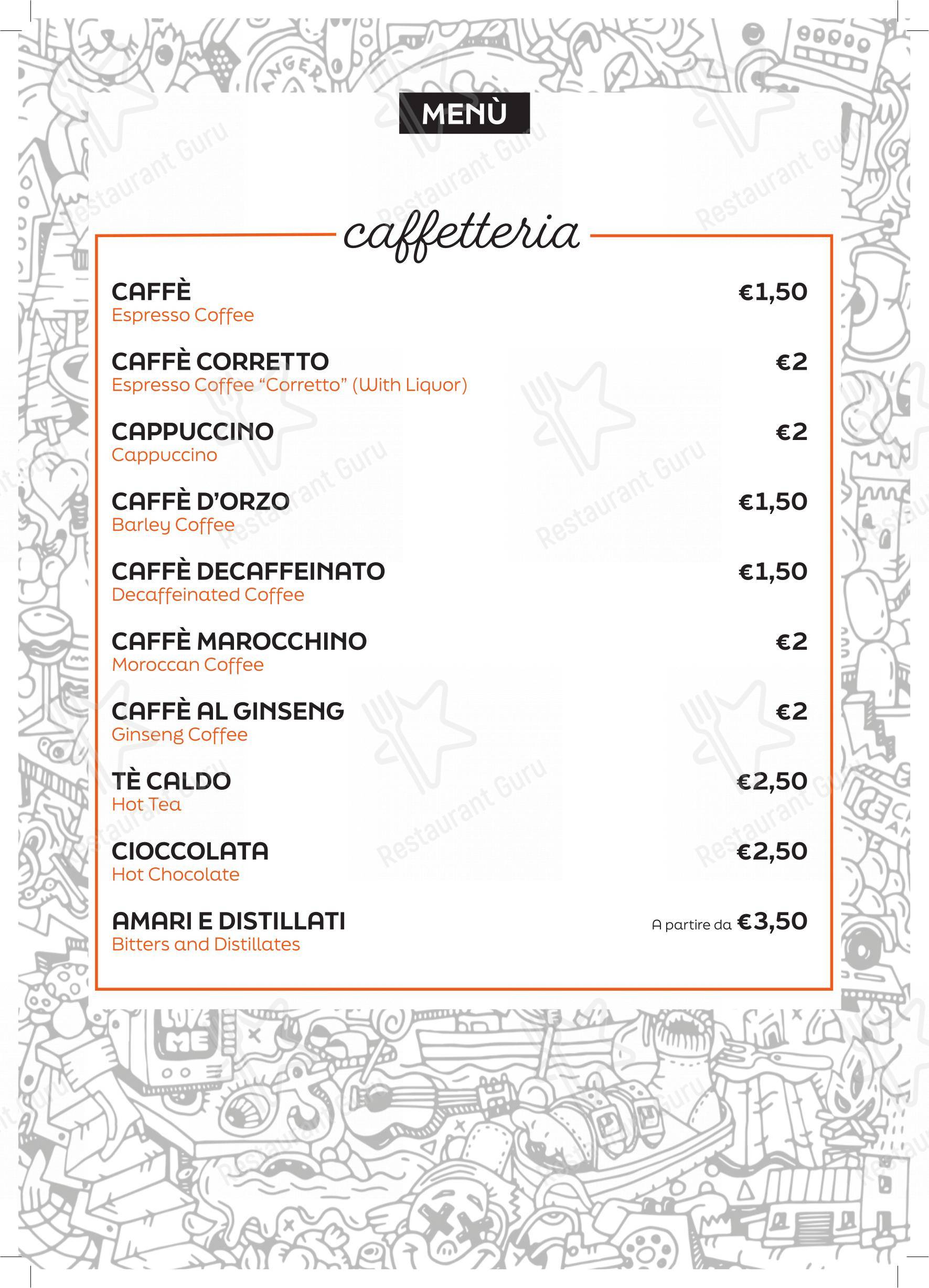 Menu per Pizzeria Damino in Angera