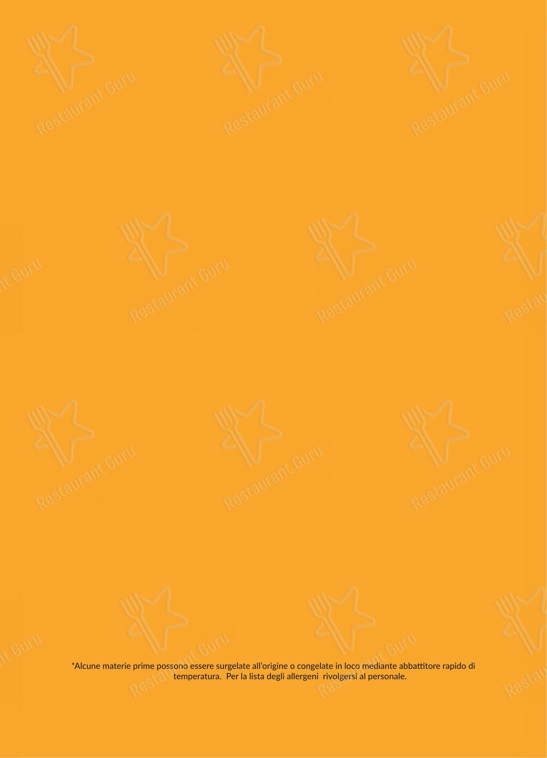 菜单 per Pizzeria La Dispensa in Albiate