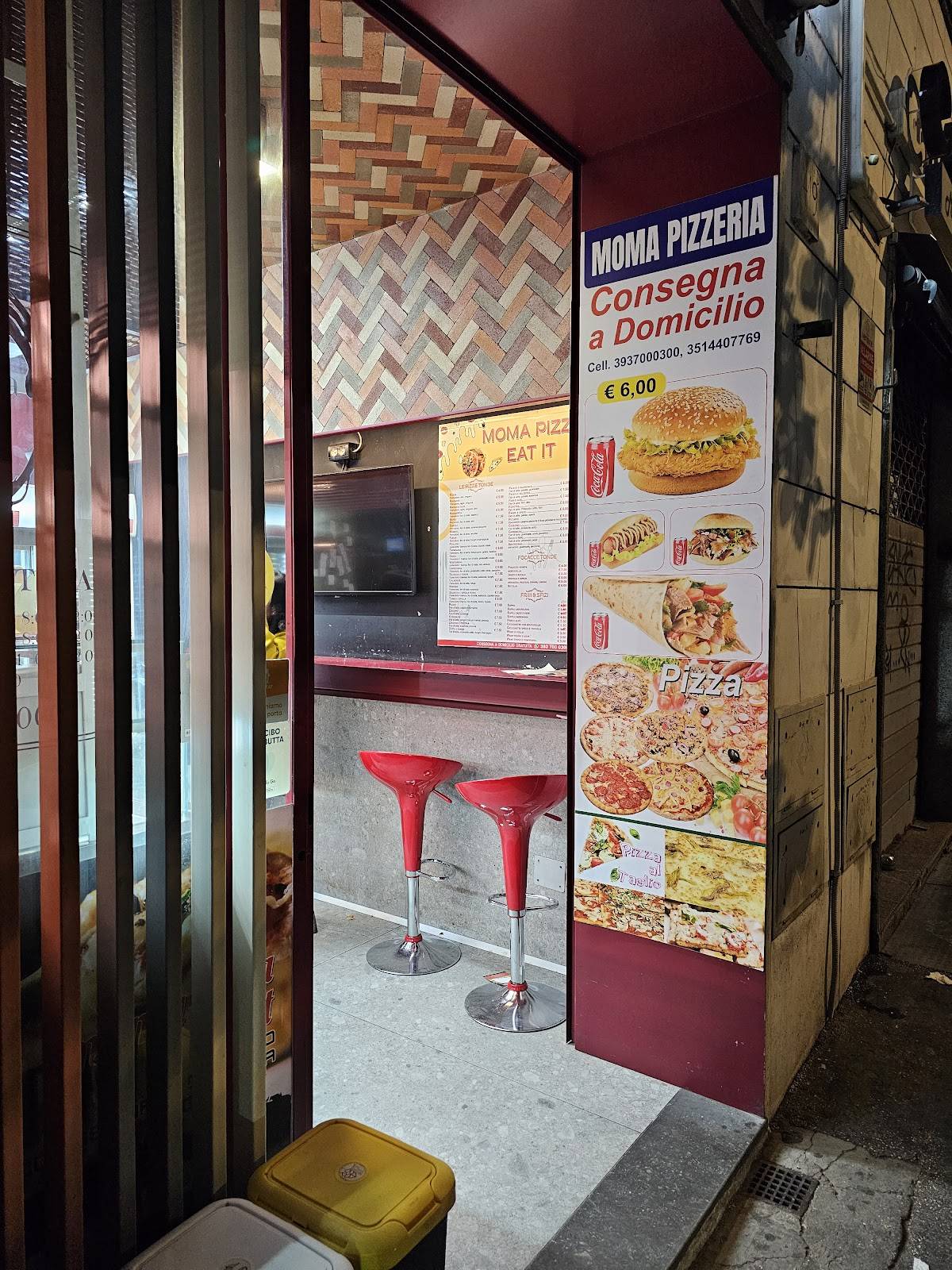 Menu di Moma Pizza 