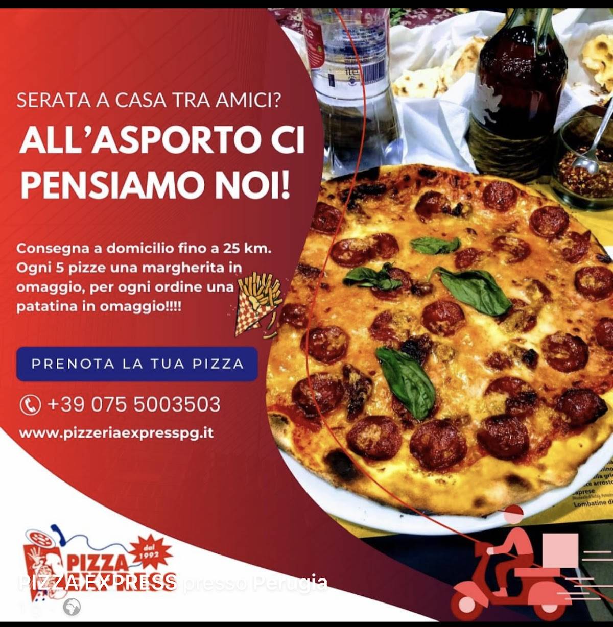 Menu di Pizza Express dal 1992 Ristorante Pizzeria dal FERRY 