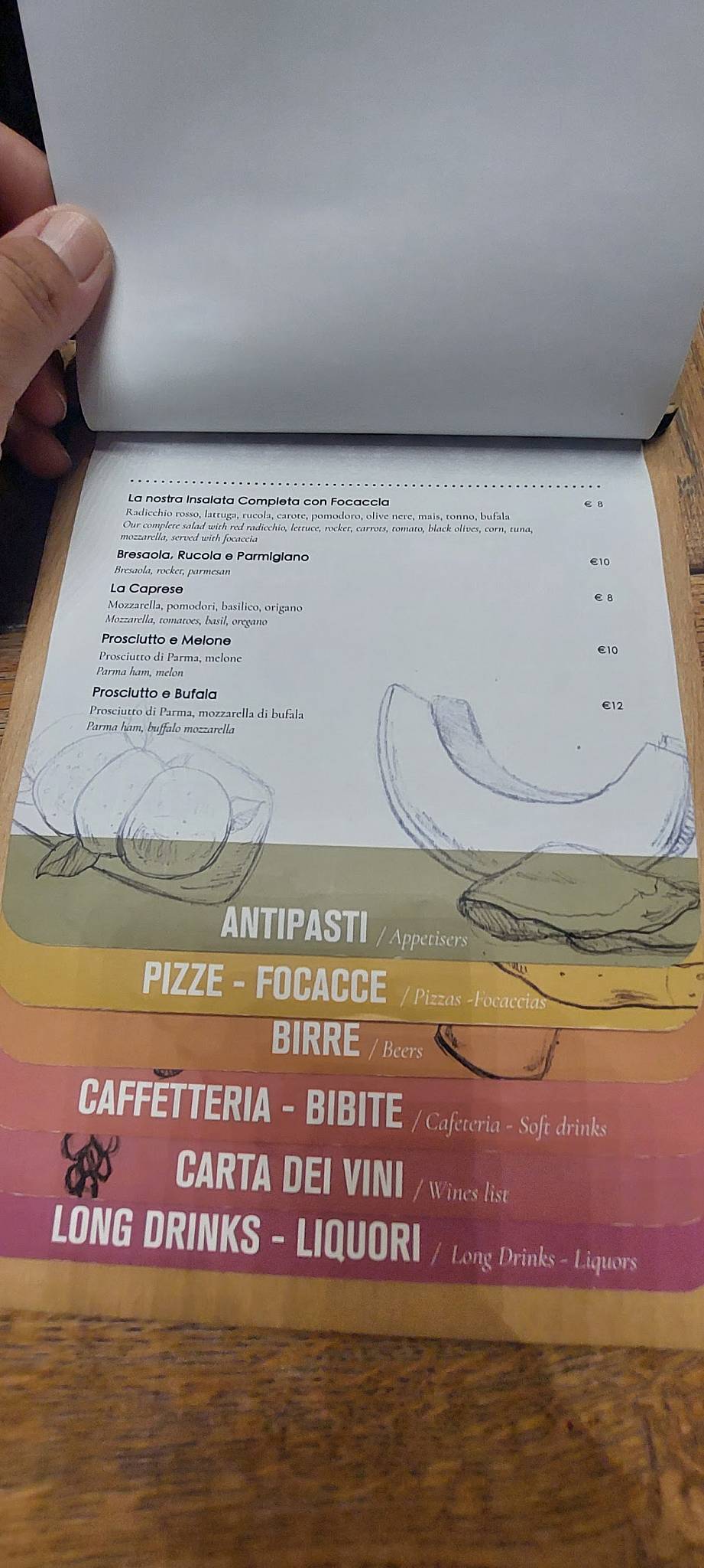 Menu di Ricciarelli 