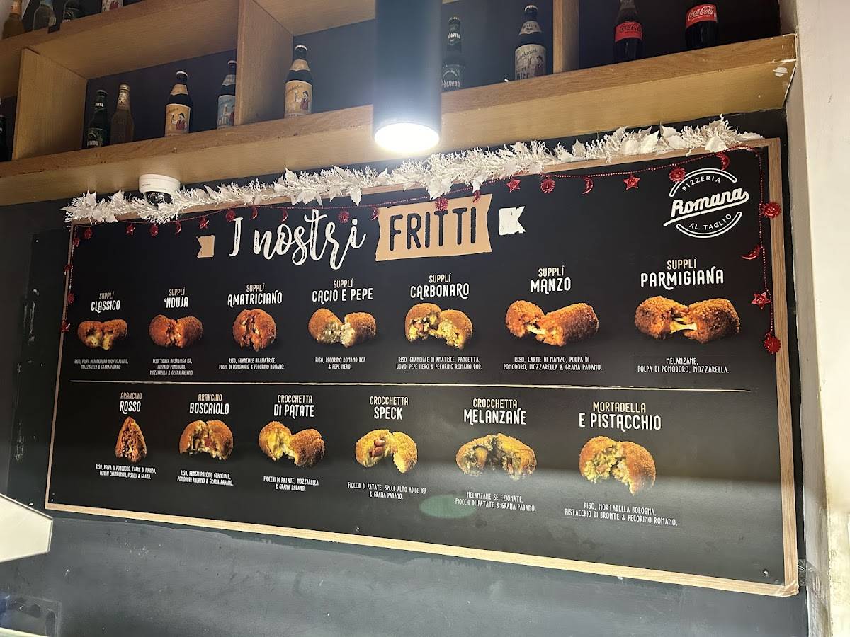 Menu di Romana Pizza 