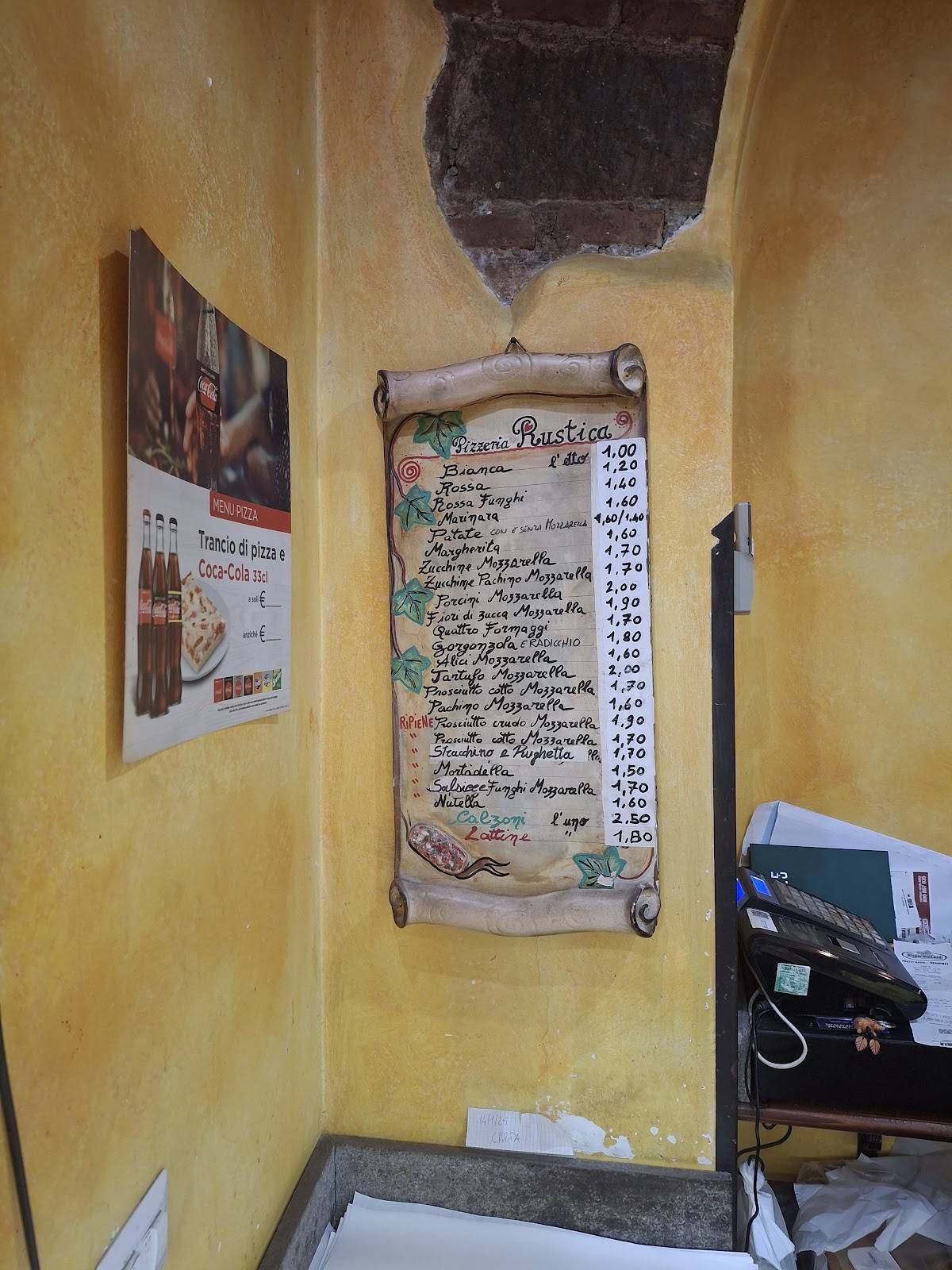 Menu di PIZZERIA NAPOLETTI 