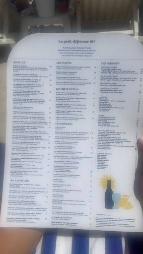 Menu de Plage Keller