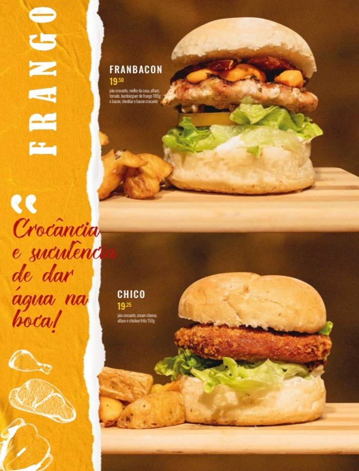 Pod-C Burguer cardápio