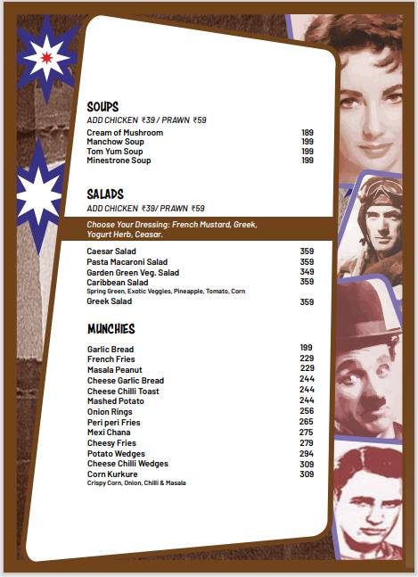 Pop Tate's R-City Mall menu