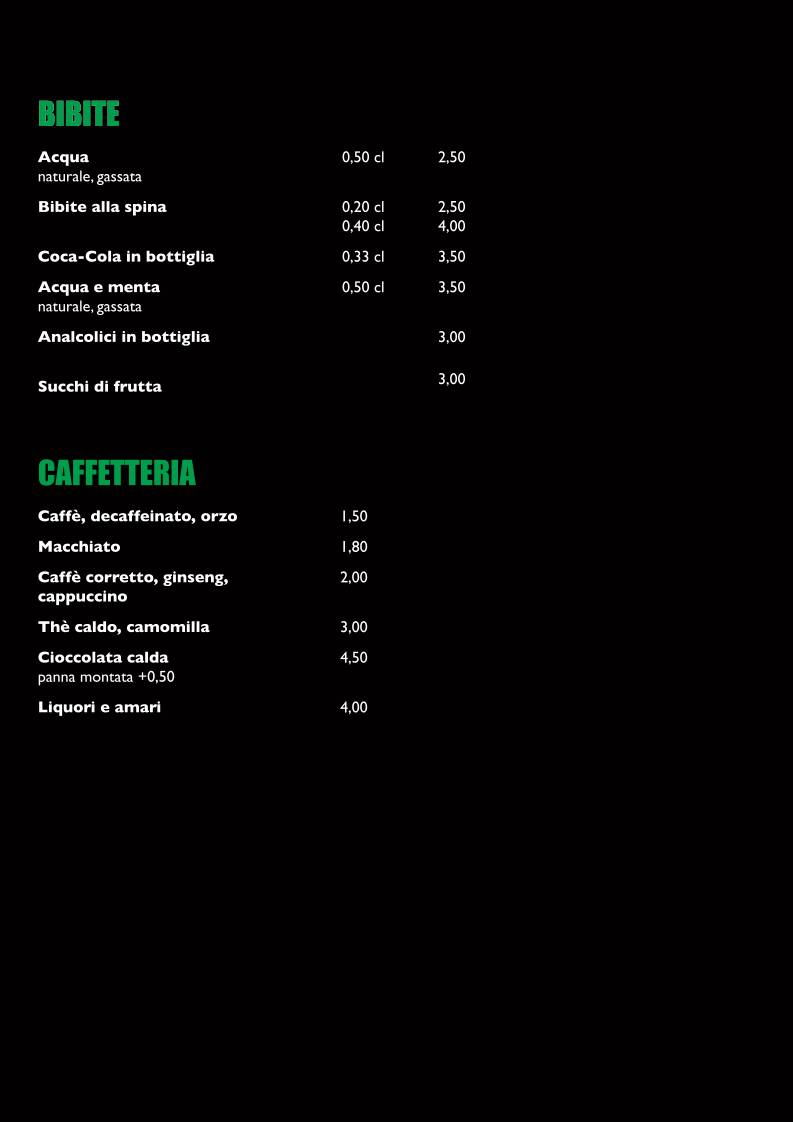 Menu di Aldamida's 