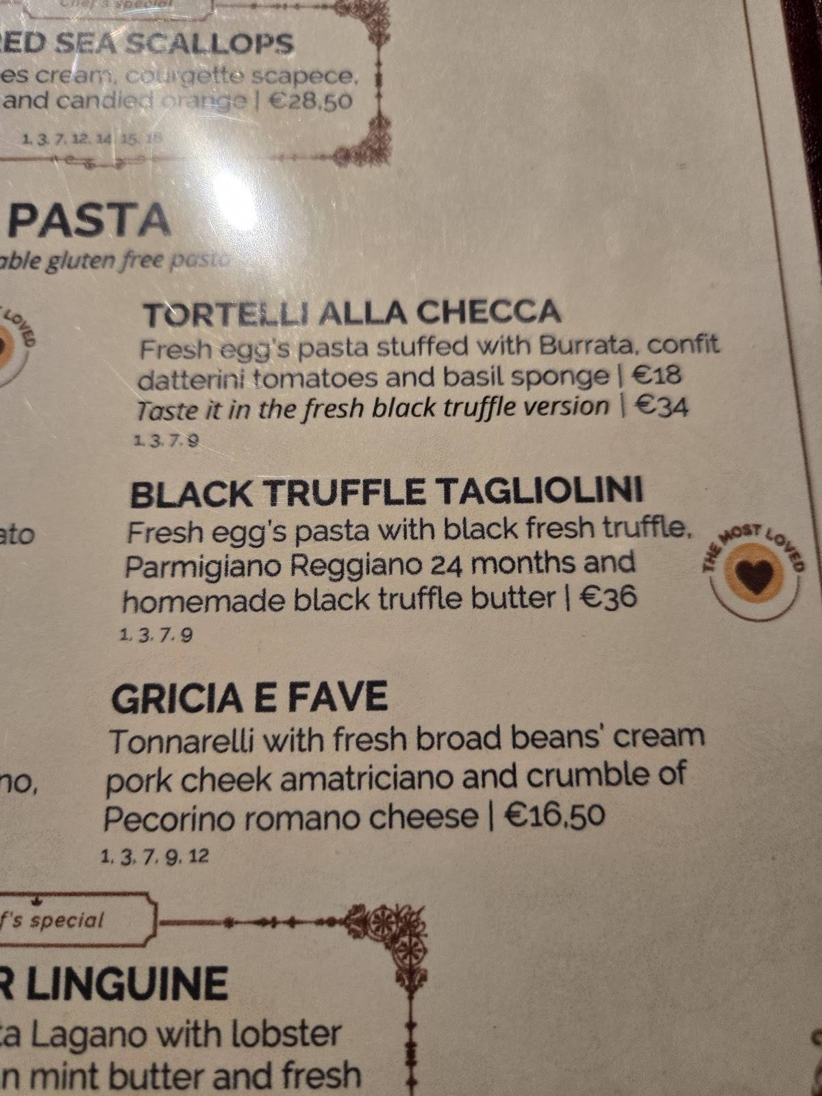 Menu di CiPASSO 