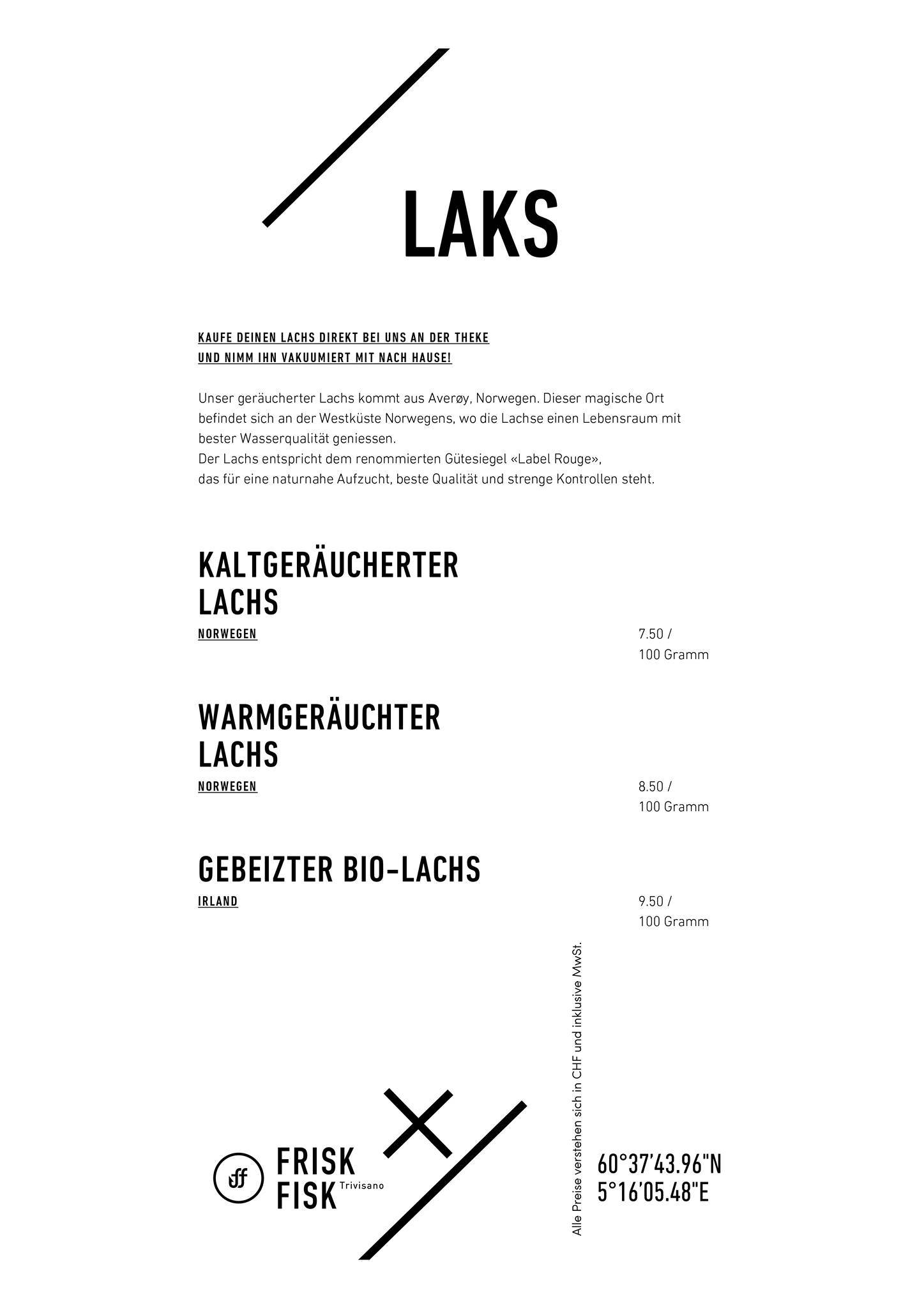 Menu di Frisk Fisk 