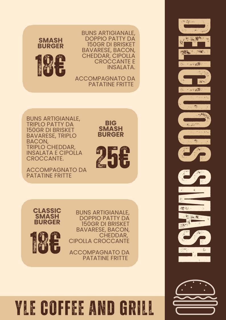 Menu di Yle Coffee & Grill 
