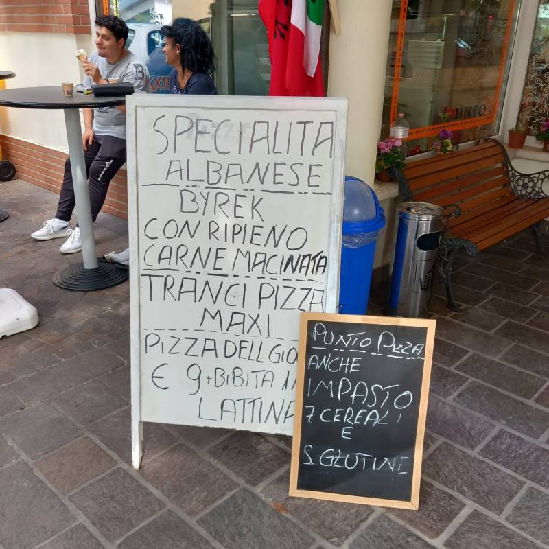 Menu di Punto Pizza 