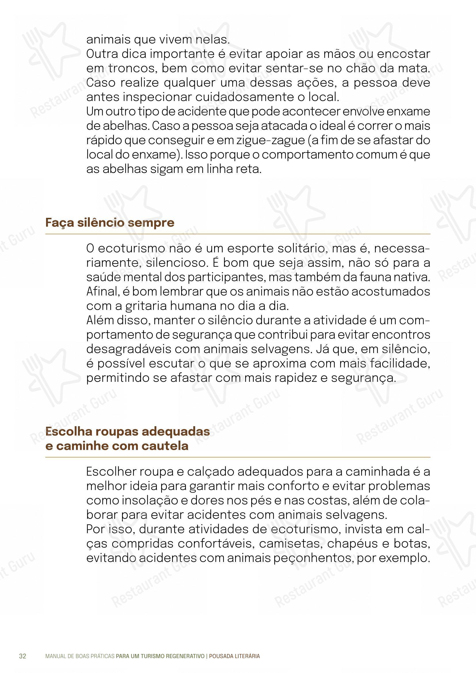 Quintal das Letras - Menu bar