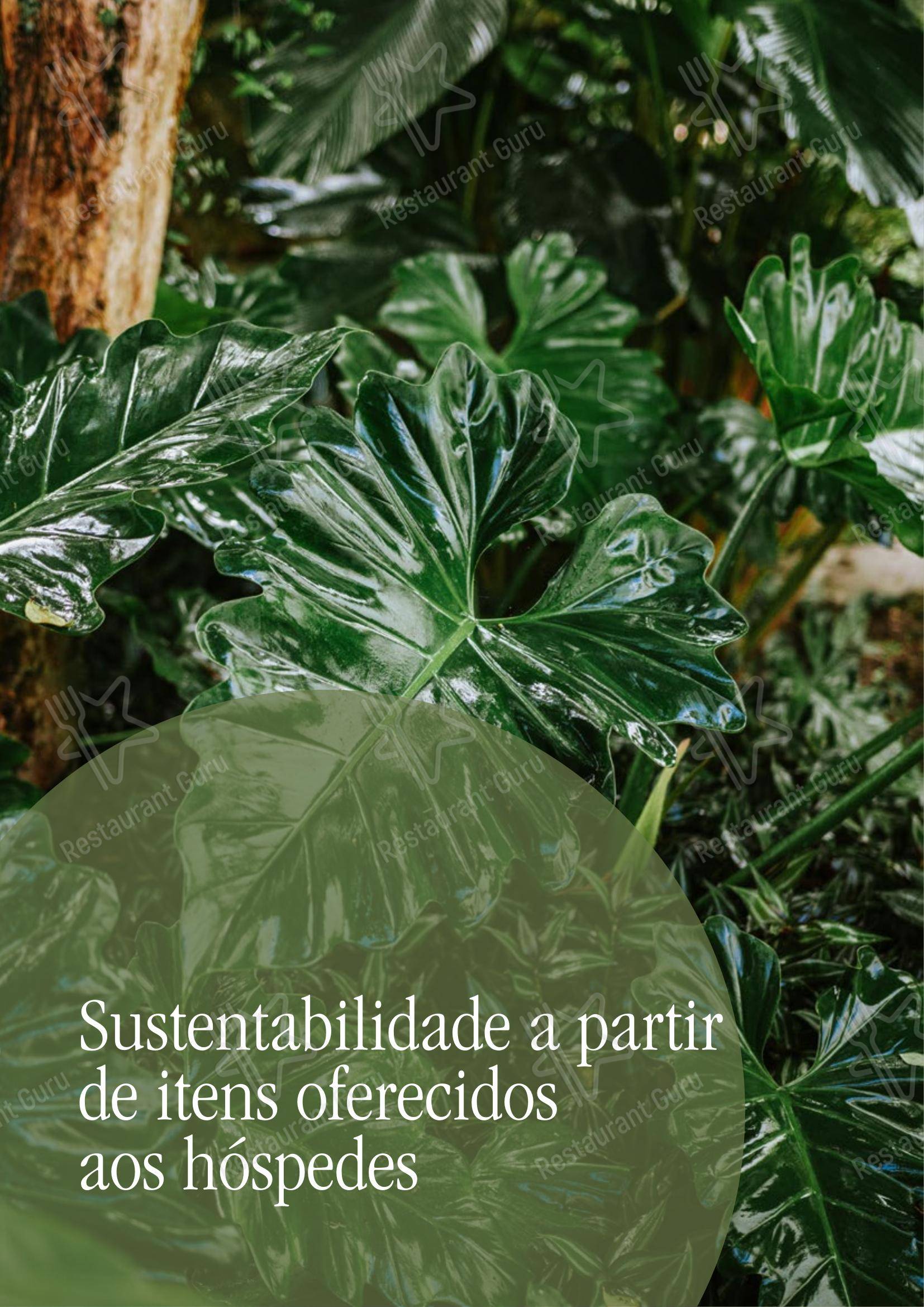 Quintal das Letras em Paraty - Menu bar