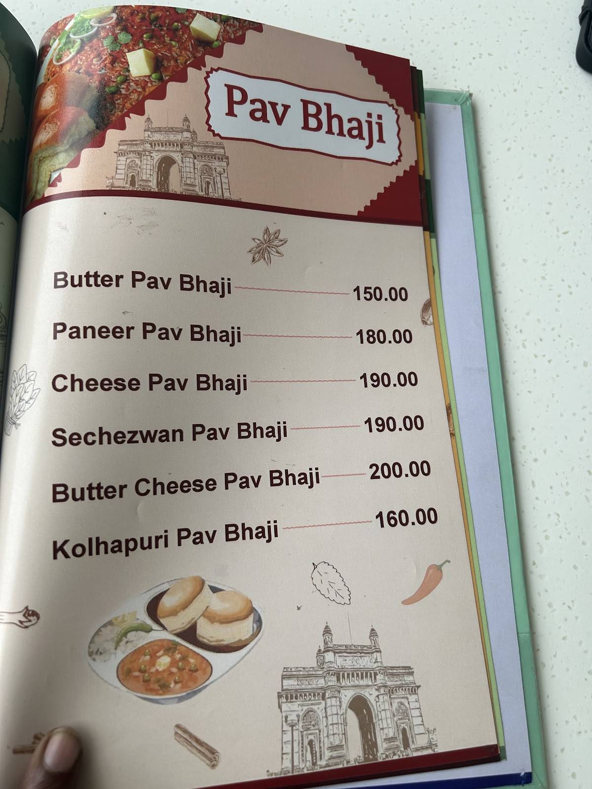 RASRAJ SWEETS AND RESTAURANT (NAGPUR) menu