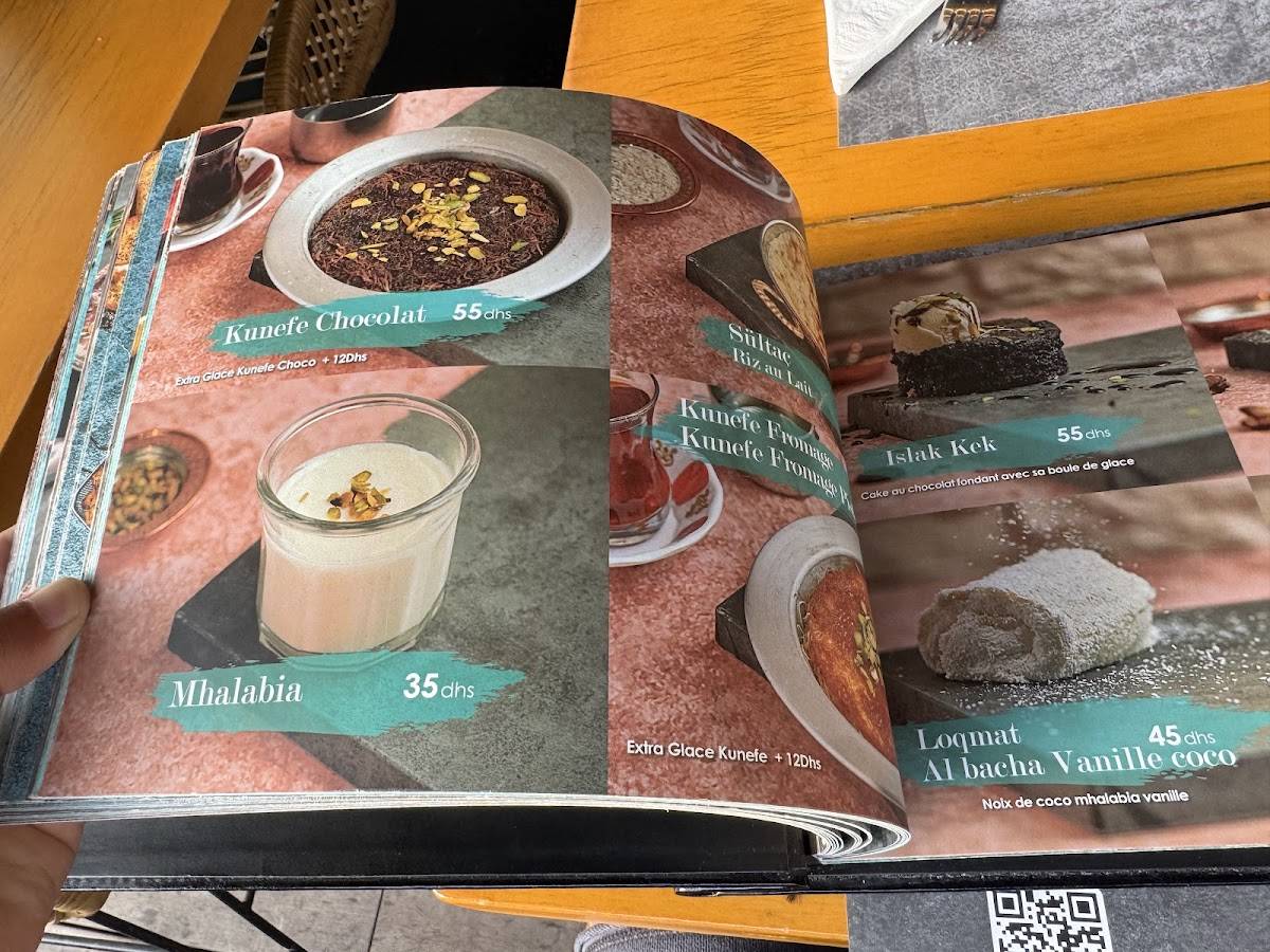 Menu de Beyti Istanbul
