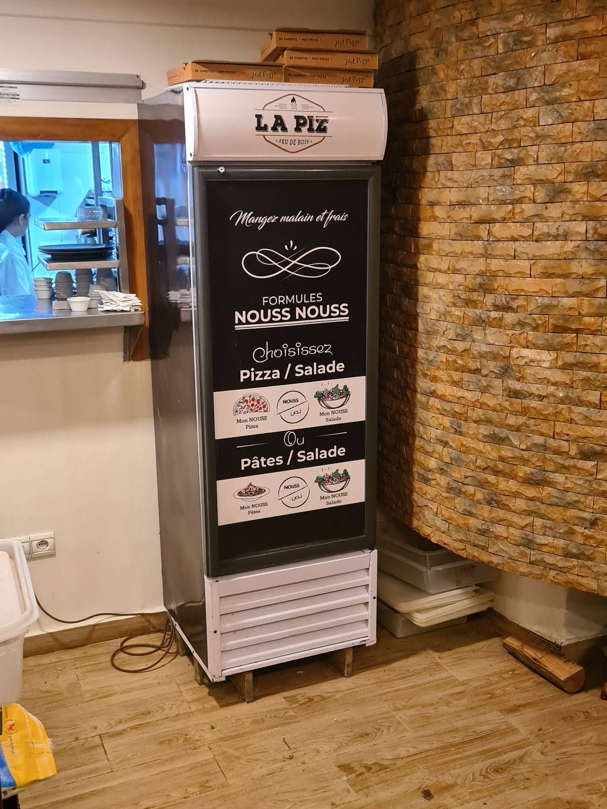 Menu de La PIZ Hay Riad