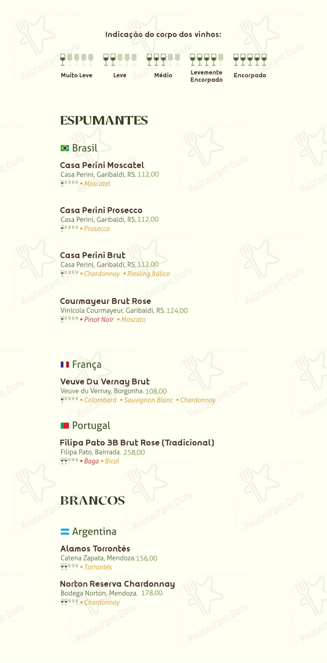 菜单 para Raízes Restaurante Pizzaria em Ubatuba