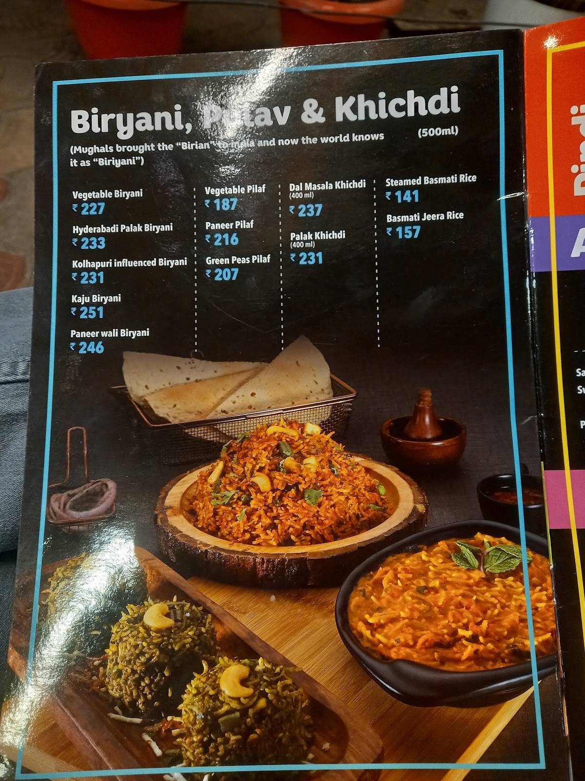 Mehul's Kitchen Rajkot - Fix Punjabi Thali, Best Chole Bhature, Famous Dal Khichdi, Good Packed Food, Lunch Meal in Rajkot menu