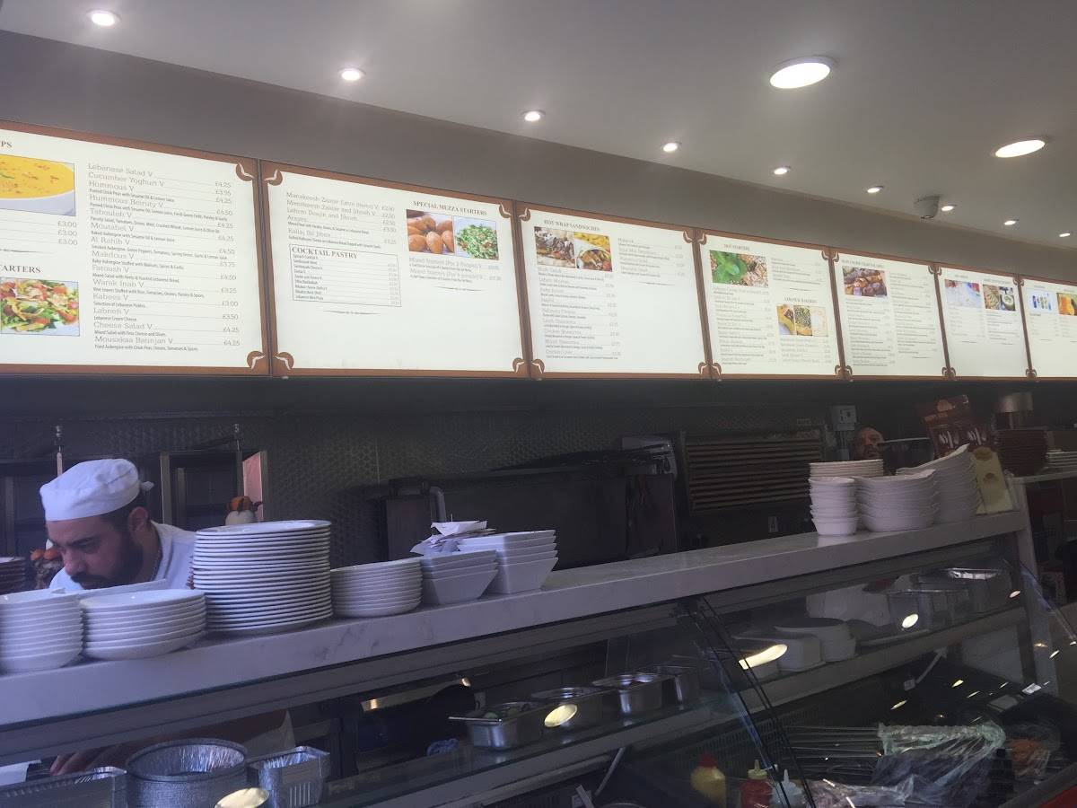 Menu at Bakery House, Reading, 82 London St