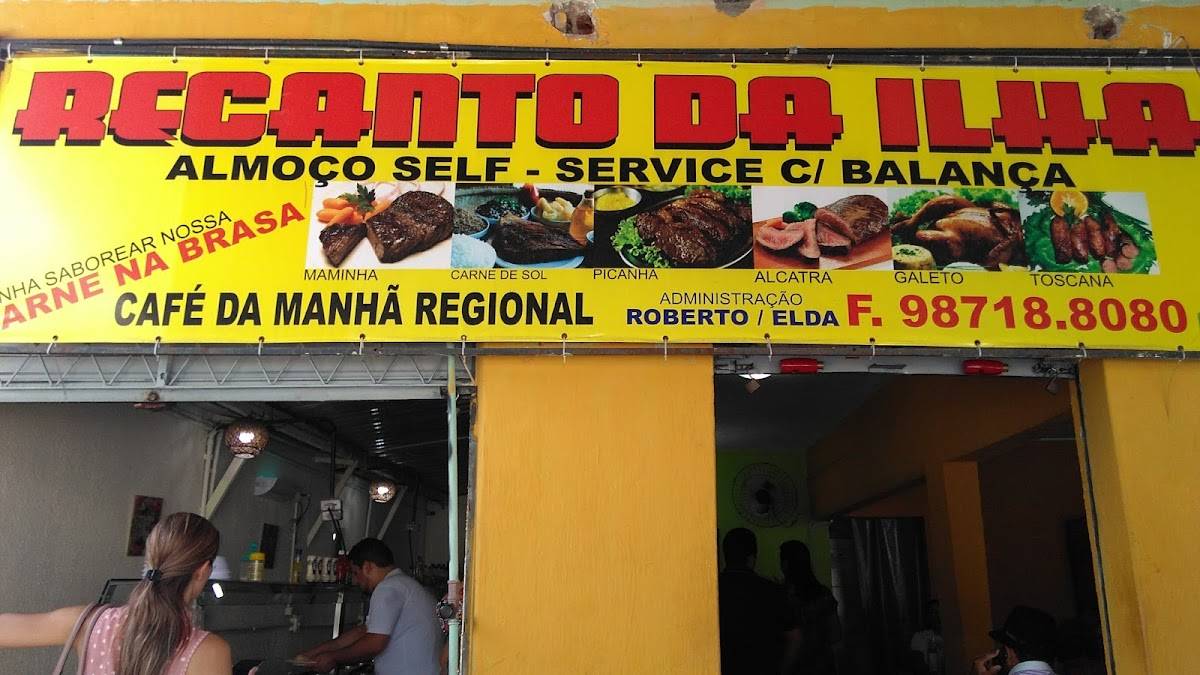 Recanto da Ilha cardápio