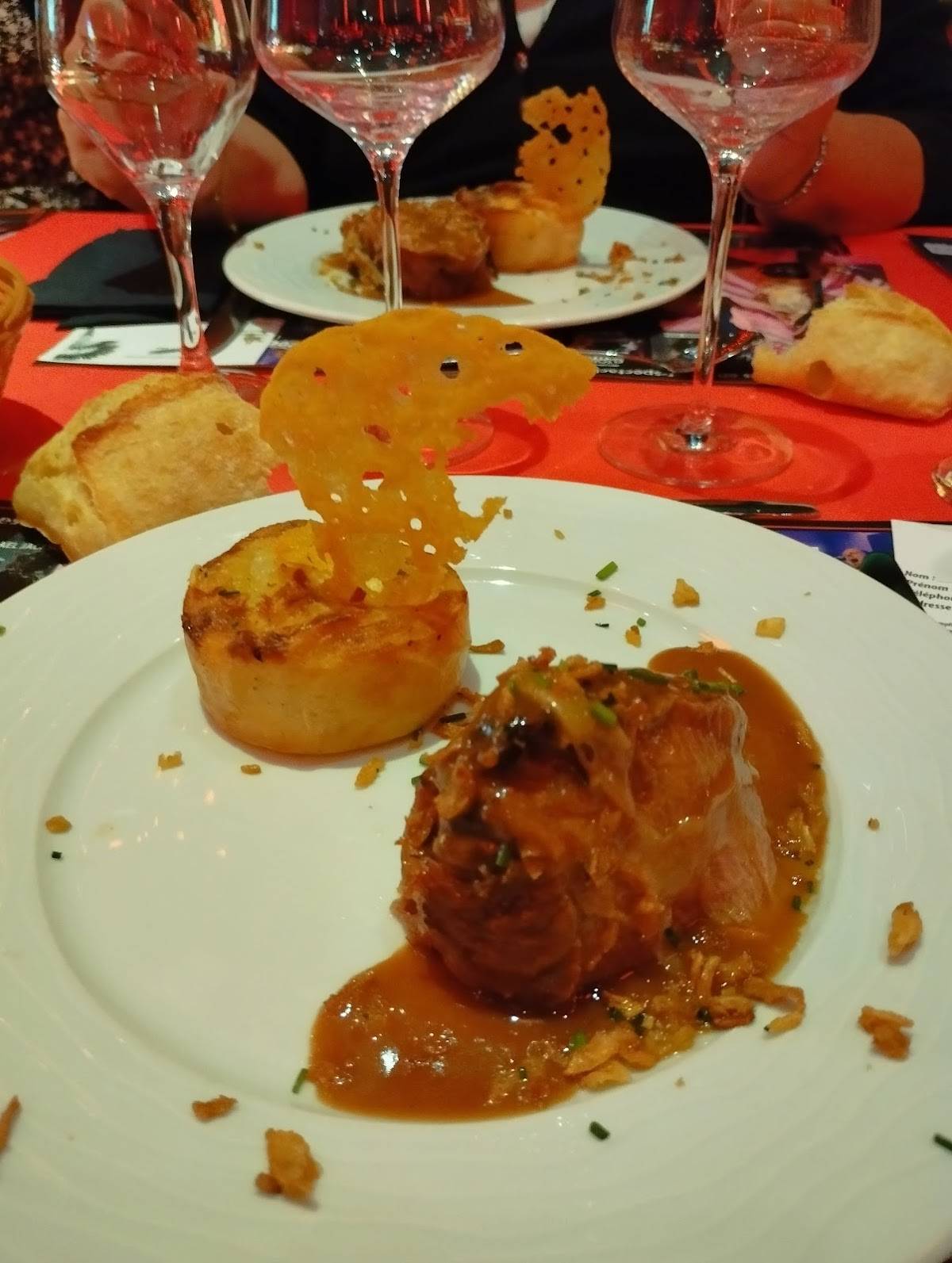Menu de Cabaret L'Elégance